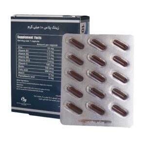 کپسول زینک پلاس 10 میلی گرم ویتاول (30 عددی)