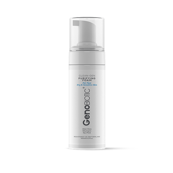 b4acdc فوم شستشو صورت پوست های خشک و حساس ژنوبایوتیک - 150 میلی لیتر - Image 1