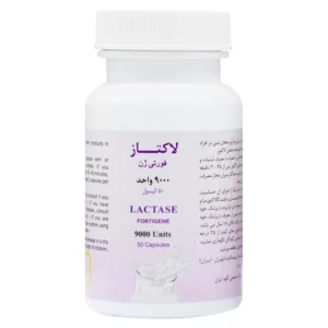 کپسول لاکتاز فورتی ژن 9000 بهستان (50 عددی)