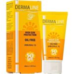 ضد آفتاب فاقد چربی SPF50 مناسب پوست های چرب درمالاین (40میلی لیتر)