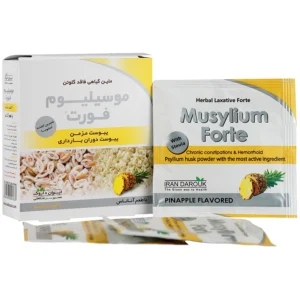 ساشه موسیلیوم فورت با طعم آناناس ایران داروک (7 عدد)