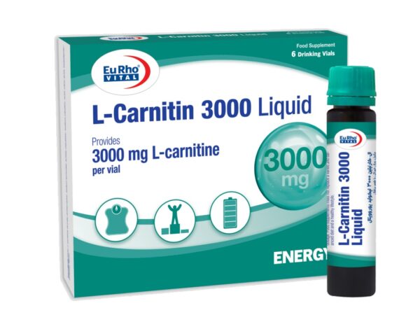 EurohVital L Carnitin 3000 mg Oral Liquid 6 Vials