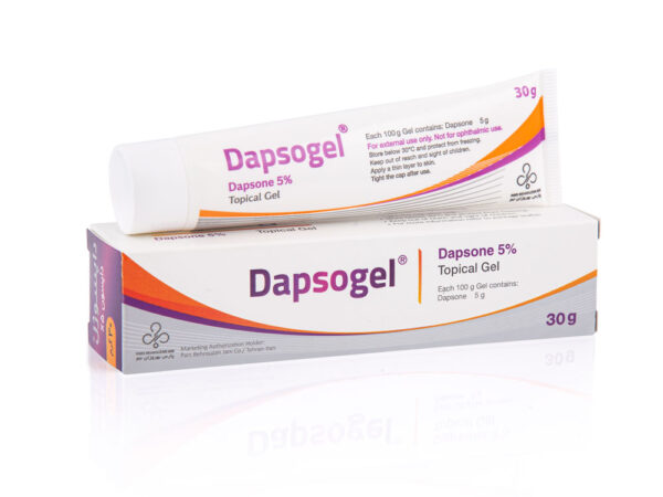 PBJ Pharma Dapson Anti Acne gel 5% Dapsogel 30 grm Topical Gel