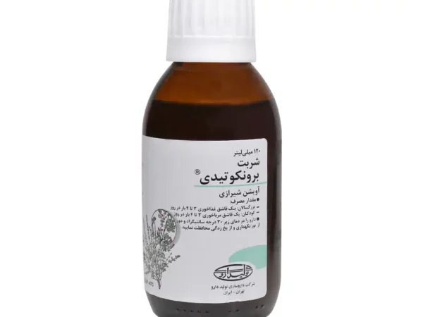 شربت برونکوتیدی تولید دارو - 120 میلی لیتر