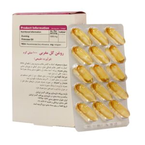 سافت ژل روغن گل مغربی ویتا تایم 1000 میلی گرم (30 عدد)