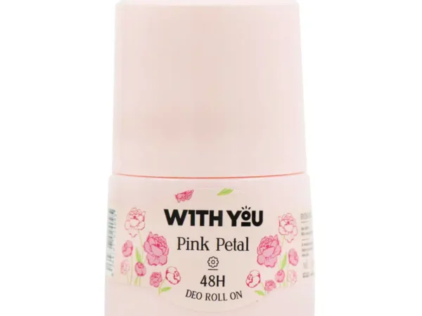 رول ضد تعریق زنانه ویت یو مدل Pink Petal حجم 50 میلی لیتر