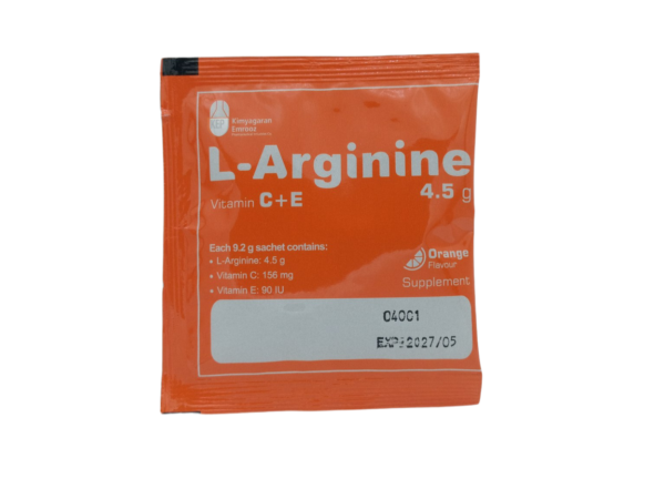 Kimyagaran Emrooz L-Argnine Vitamin C Vitamin E 10 Sachets