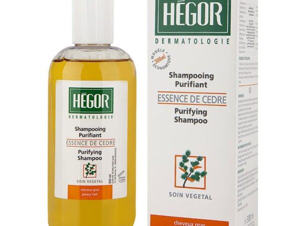 شامپو سدر کنترل کننده چربی مو و پوست سر هگور | 300 میلی لیتر