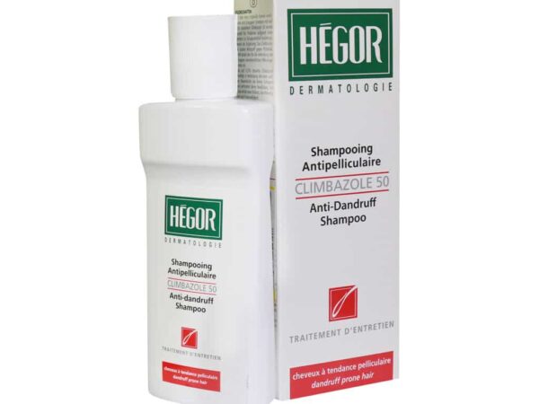 شامپو ضد شوره کلیمبازول ۵۰ هگور | ۱۵۰ میلی ‎لیتر