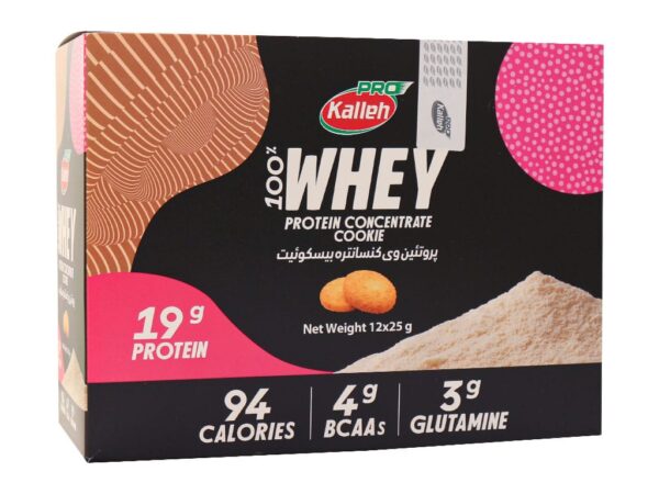 ساشه پروتئین وی پرو بیسکویت کاله | 12 عددی