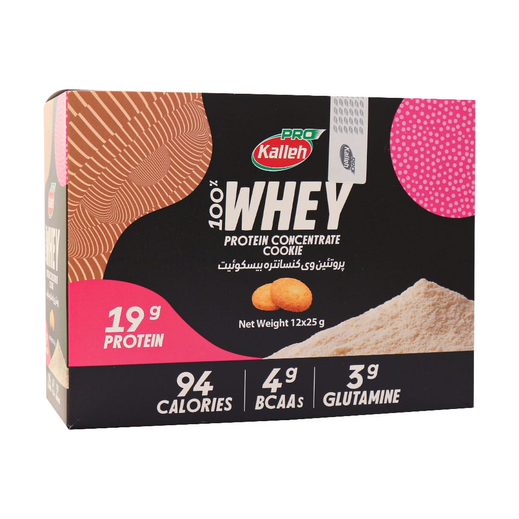 Kalleh-Pro-Whey-Protein-Cocentrate-12-Pcs ساشه پروتئین وی پرو بیسکویت کاله | 12 عددی - Image 1