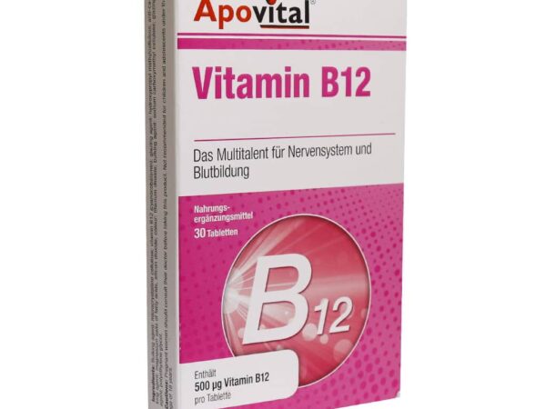 قرص ویتامین B12 آپوویتال 30 عدد