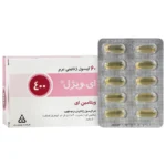 کپسول ویتامین E ایویژل دانا 400 واحد (60 عدد)