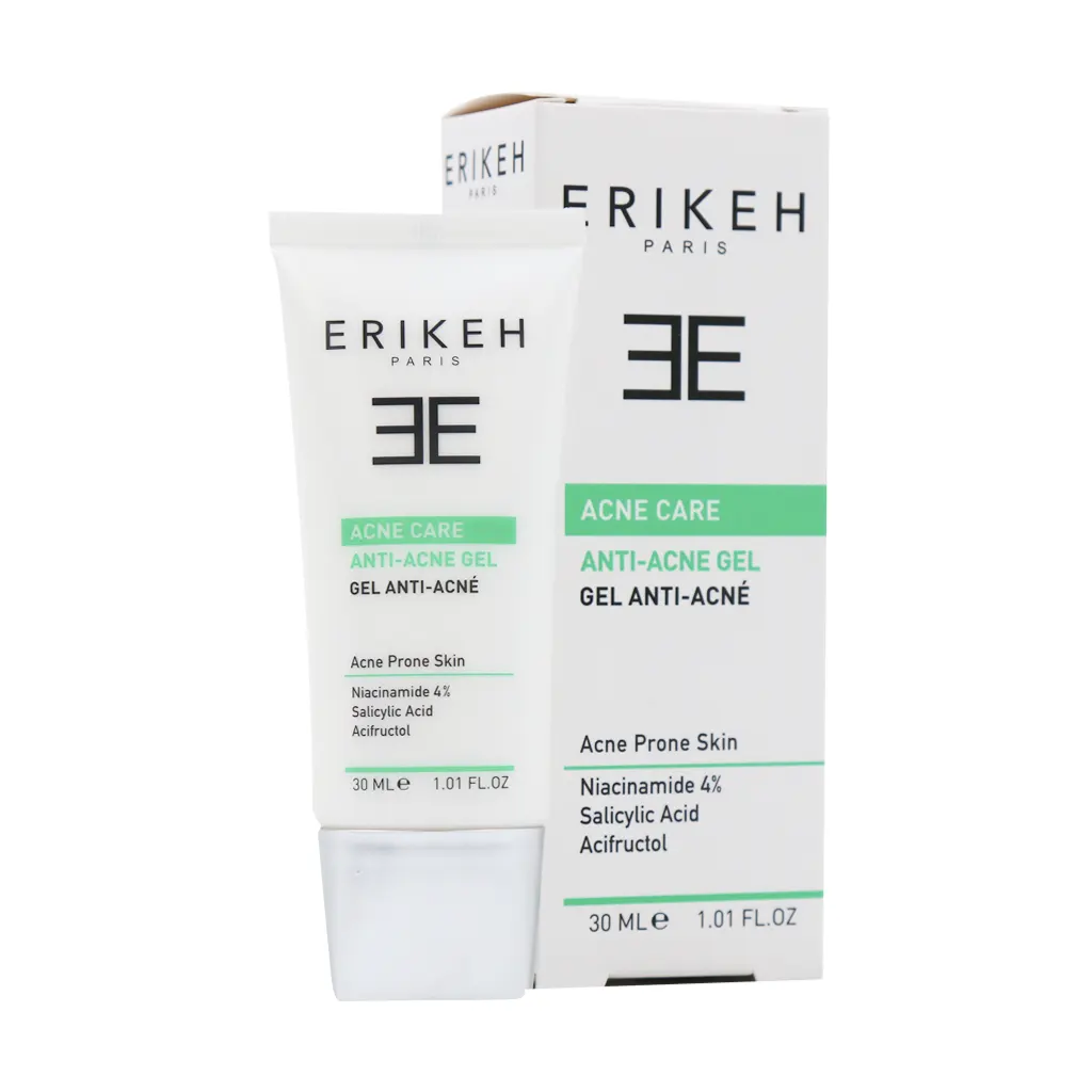 Erikeh-Anti-Acne-Sebum-Extract-Regular-Gel ژل ضدجوش مناسب پوست های چرب و دارای آکنه (30 میلی لیتر) - تصویر 1