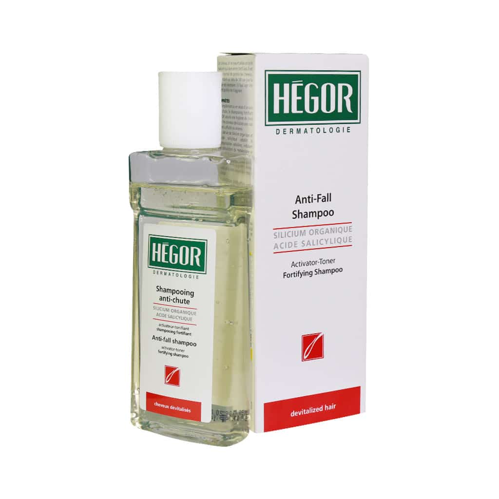 Hegor Anti fall Shampoo (Anti–chute) Shampoo 150 ml شامپو تقویت کننده و ضد ریزش آنتی شوت مناسب انواع مو هگور | ۱۵۰ میلی لیتر - Image 1