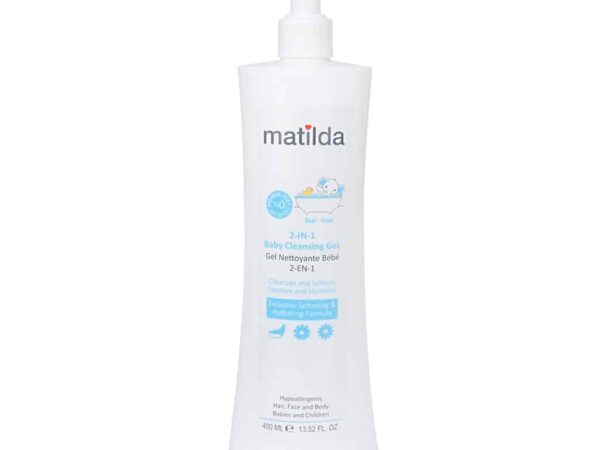 ژل شستشوی پمپی کودک 2 در 1 ماتیلدا – 400 میلی لیتر