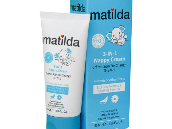 کرم محافظ پای کودک 3 در 1 ماتیلدا – 50 میلی لیتر