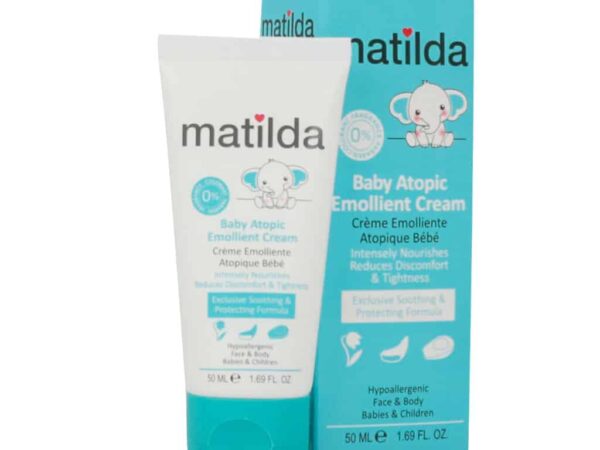 کرم تیوبی مرطوب کننده آتوپیک کودک ماتیلدا – 50 میلی لیتر