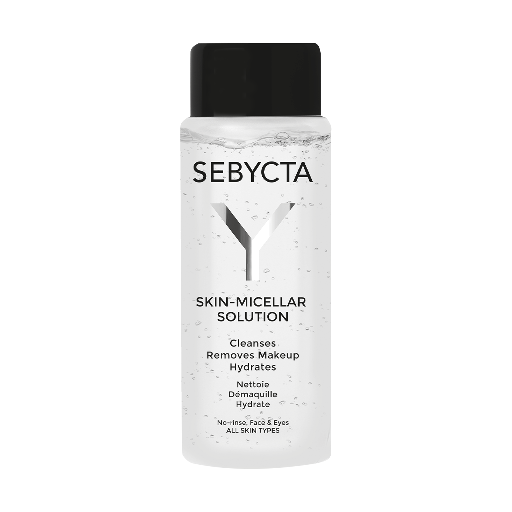 Sebycta-Skin-Micellar-Solution-400-ml محلول پاک کننده آرایش مناسب انواع پوست سبیکتا | 400 میلی لیتر - Image 1
