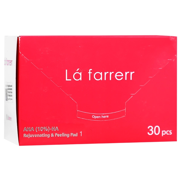پد جوان کننده و لایه بردار پوست AHA 10%-HA شماره 1 لافارر | 30 عددی - Image 1