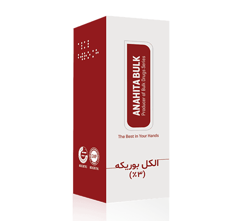 قطره الکل بوریکه 3% آناهیتا - 10 میلی لیتر