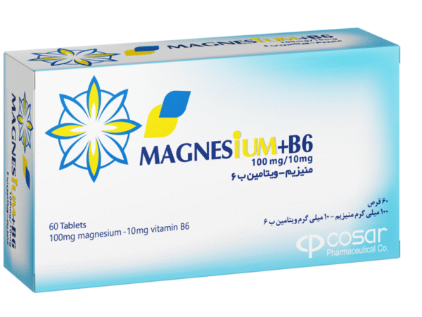 قرص منیزیم + ب6 ویتامدیک - 60 عددی