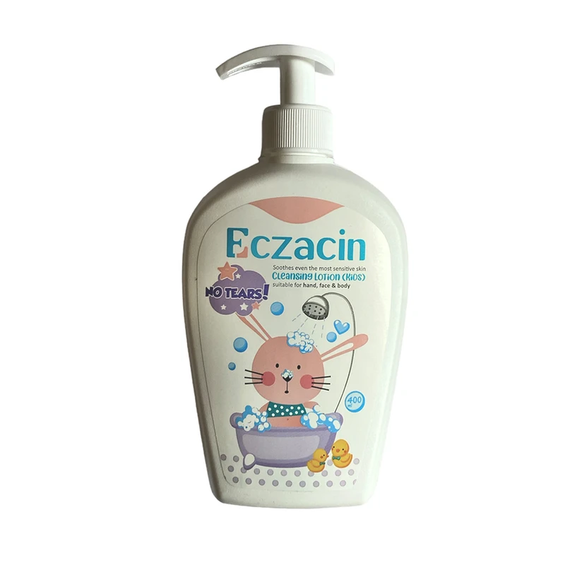 لوسیون شوینده دست و صورت وبدن کودک اگزاسین - 400 میلی لیتری - تصویر 1