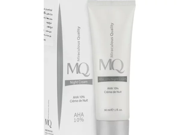 کرم لایه بردار شب %AHA10 ام کیو | 30 میلی لیتر