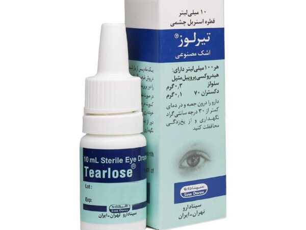 قطره اشک مصنوعی تیرلوز سینا دارو (10 میلی لیتر)