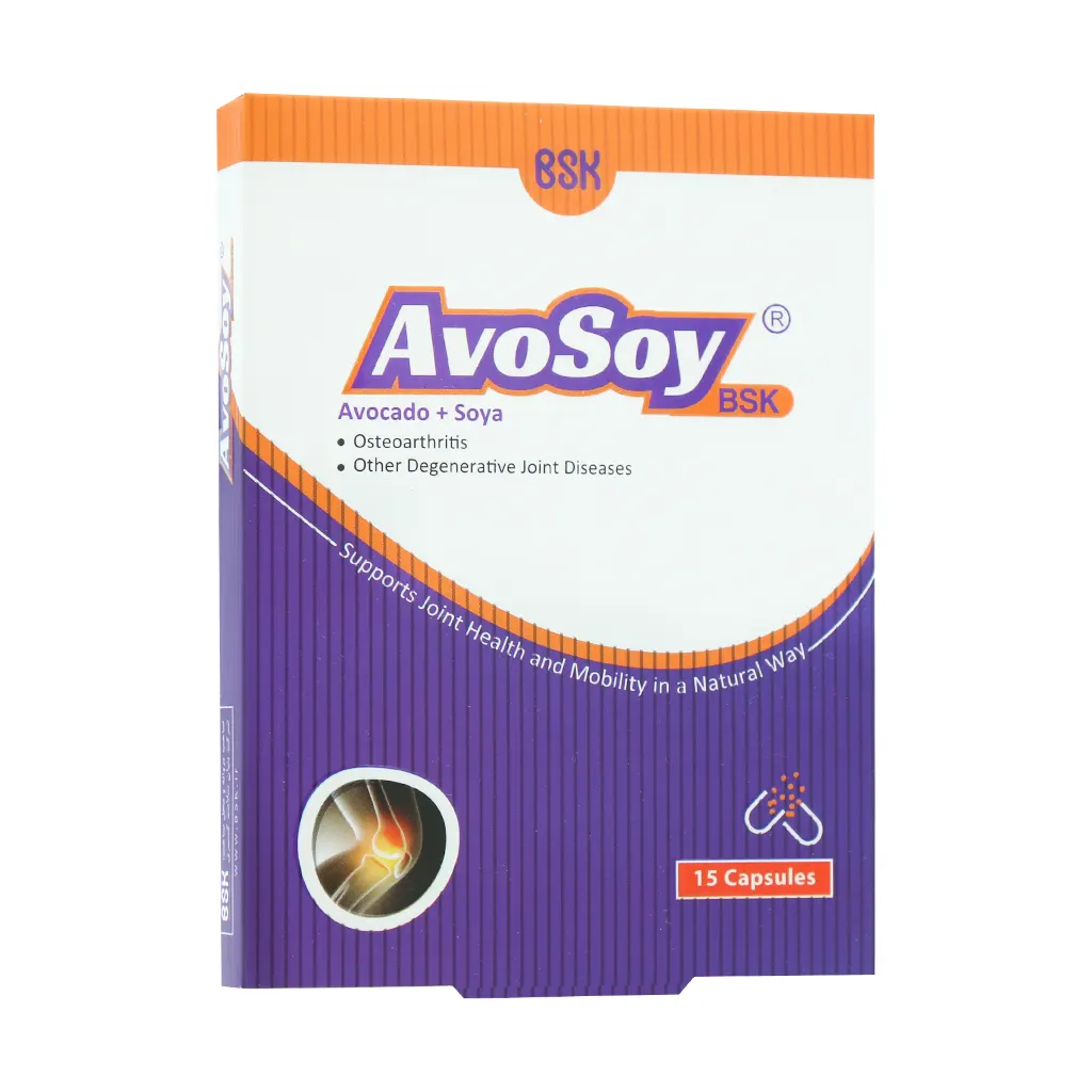 BSK-Avo-Soy-20-Caps کپسول آوسوی بی اس کی - 15 عدد - Image 1