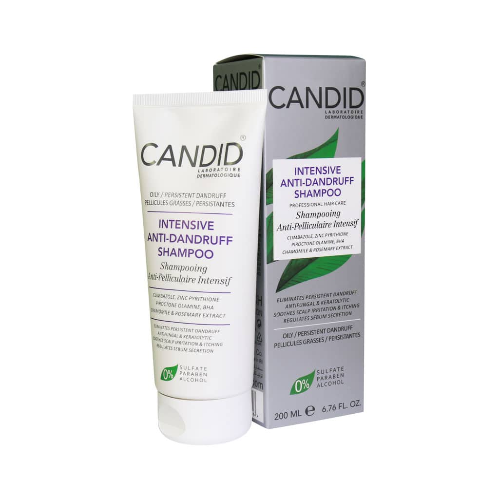 Candid Intensive Anti Dandruff Shampoo 200 ml شامپو ضد شوره چرب و مقاوم کاندید | 200 میلی لیتر - Image 1