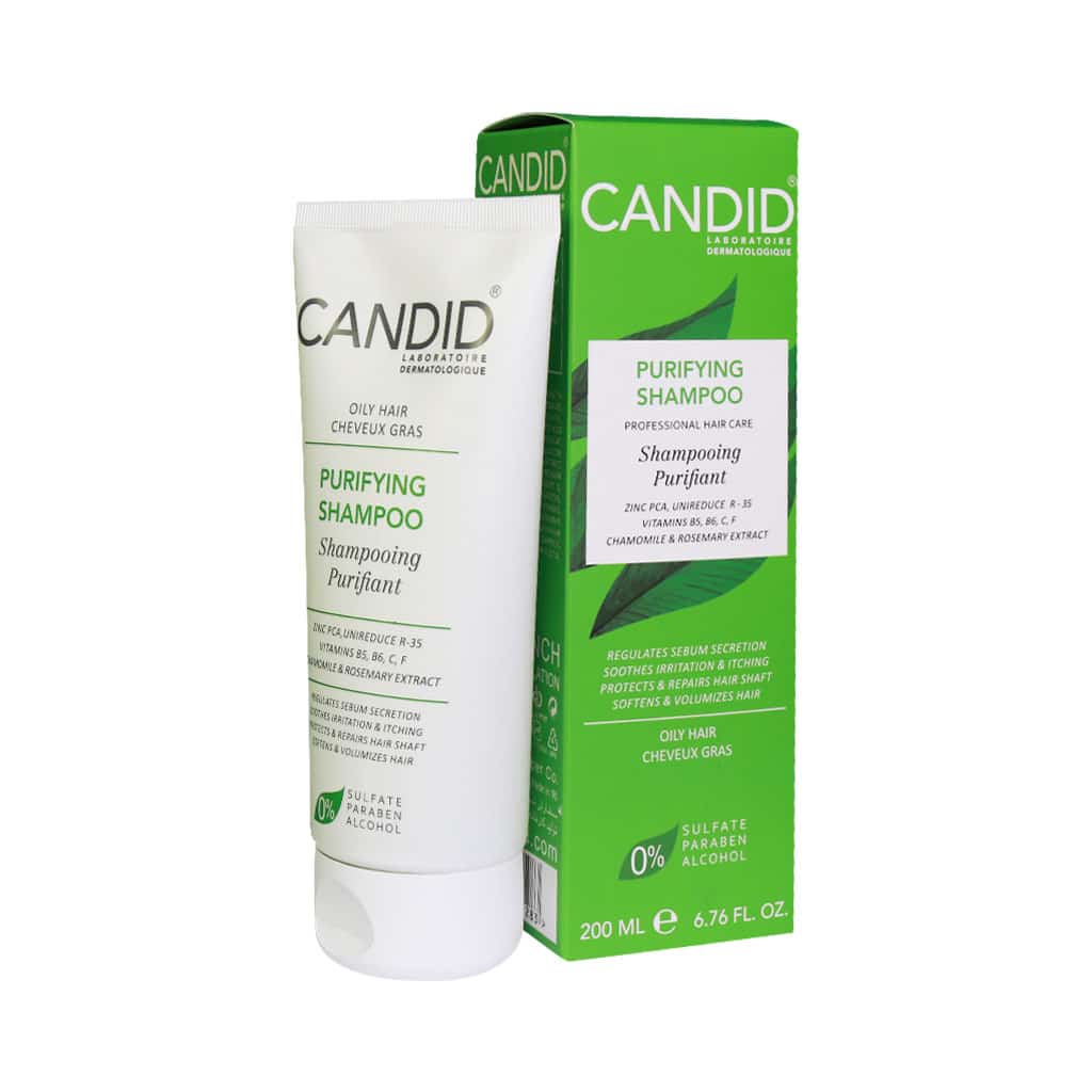 Candid Purifying Shampoo For Oily Hair 200 ml شامپو ویتامینه موی چرب کاندید | 200 میلی لیتر - Image 1