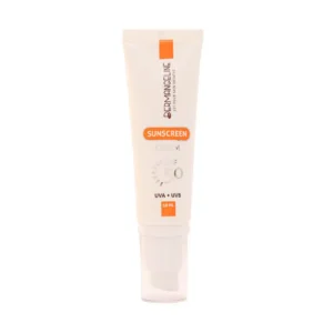 کرم ضد آفتاب SPF50 مناسب انواع پوست درم انجلین (50 میلی لیتر)