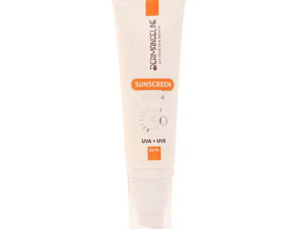 کرم ضد آفتاب SPF50 مناسب انواع پوست درم انجلین (50 میلی لیتر)