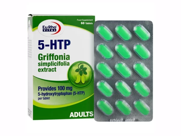 قرص 5-اچ تی پی یورو ویتال - 60 عدد