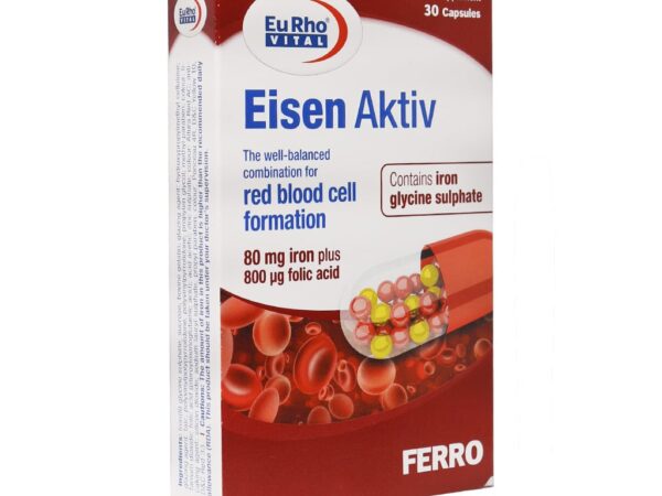 کپسول آیزن اکتیو یوروویتال - 30 عدد