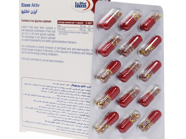 کپسول آیزن اکتیو یوروویتال (30 عددی)
