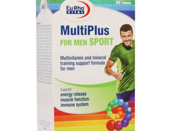 قرص مولتی پلاس فور من اسپرت یوروویتال - 60 عدد