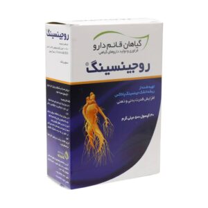 کپسول روجینسینگ 500 میلی گرم قائم دارو (30 عدد)