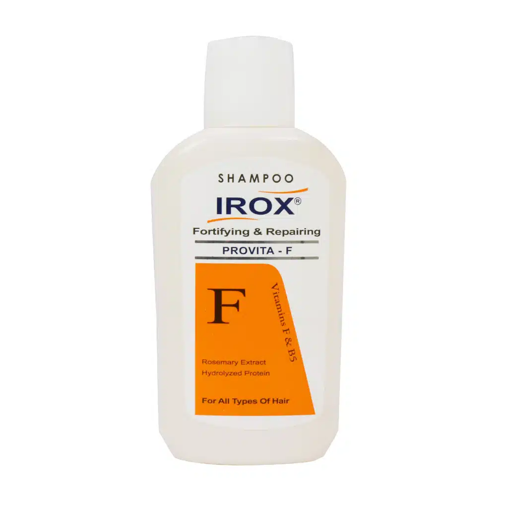 Irox-Provita-F-Shampoo-200-g.jpg شامپو تقویت کننده و ترمیم کننده پرو ویتا-اف ایروکس (۲۰۰ گرم) - تصویر 1