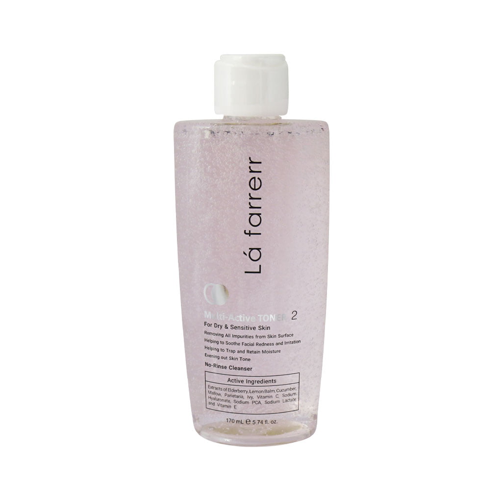 La-Farrerr-Multi-Active-Toner-For-Dry-And-Sensitive-Skin-170-ml تونر مولتی اکتیو پوست خشک و حساس لافارر | 170 میلی لیتر - Image 1