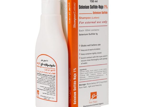 شامپو سلنیوم سولفاید 1% ناژو - 150 میلی لیتر