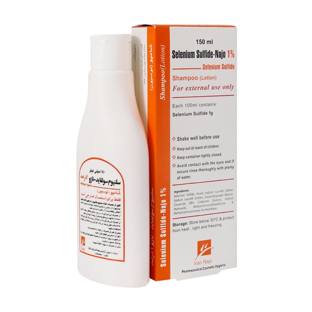 شامپو سلنیوم سولفاید 1% ناژو - 150 میلی لیتر - Image 1