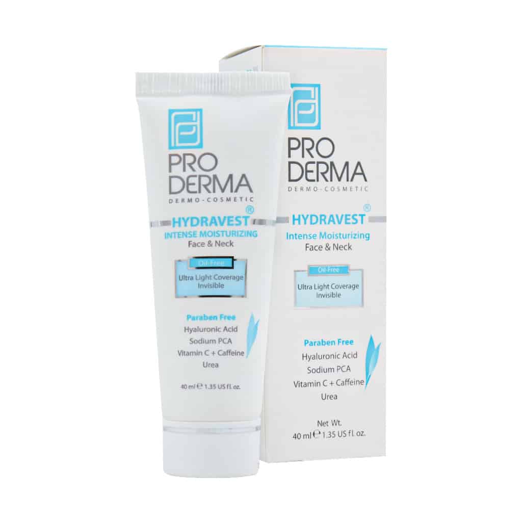 Pro Derma Hydravest Intense Moisturizing Cream 40 ml کرم مرطوب کننده قوی مناسب پوست صورت و گردن پرودرما | ۴۰ میلی لیتر - Image 1