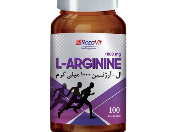 قرص ال آرژنین 1000 میلی گرم رزاویت - 100 عدد