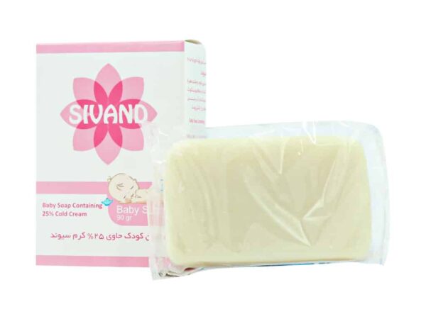 صابون کودک حاوی 25 درصد کرم سیوند | 90 گرمی