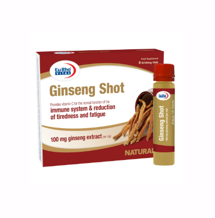 ویال خوراکی جینسینگ شات یوروویتال - 6 عدد