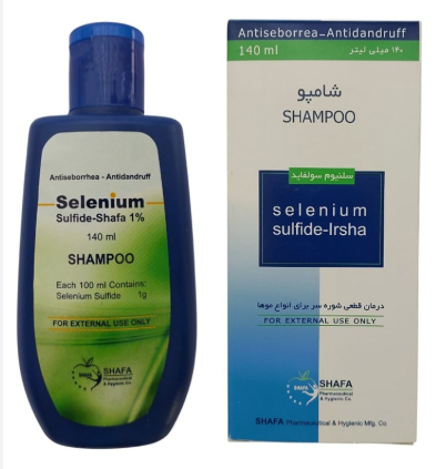 شامپو سلنیوم سولفاید 1% شفا - 140 میلی لیتر