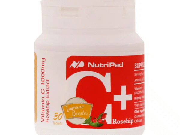 قرص ویتامین C 1000 میلی گرم و عصاره رزهیپ نوتری پاد - 30 عدد