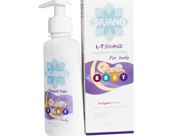 کرم تالک مایع کودک مناسب بدن سیوند | 150 میلی لیتر